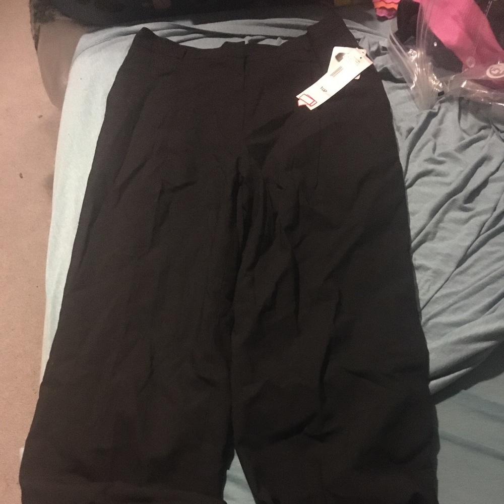 Womens Jones New York Stretch Black Pants 10P